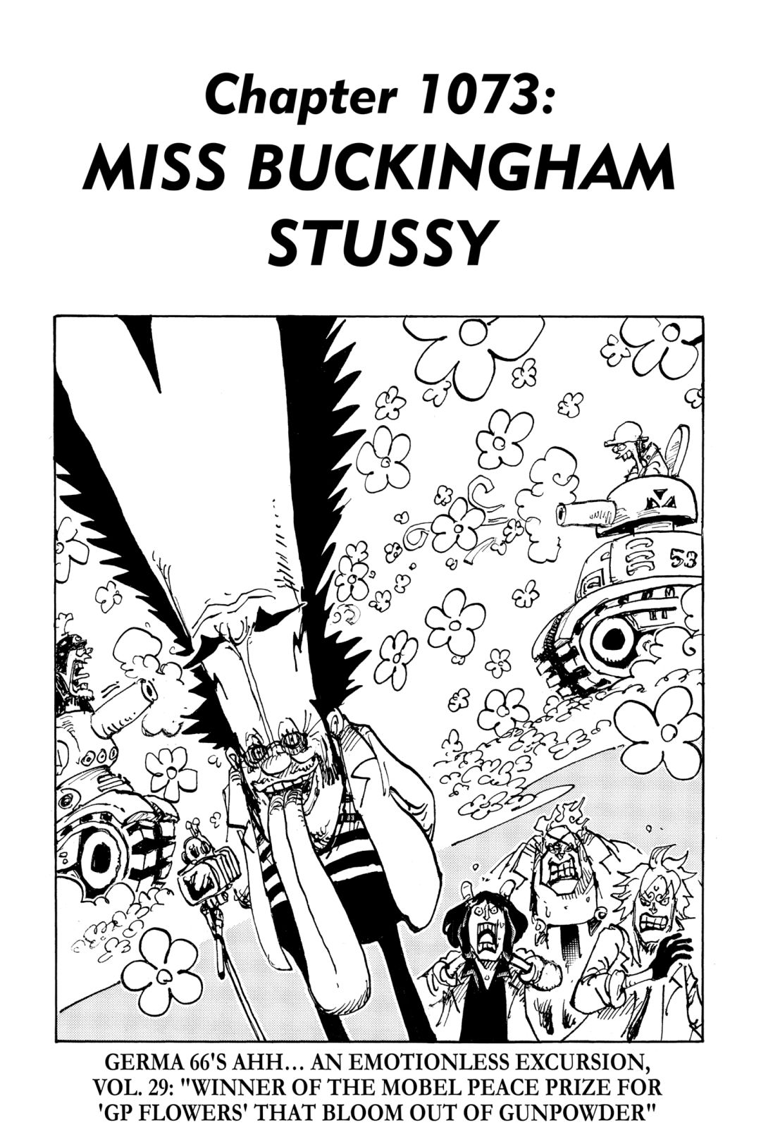 One Piece, Chapter 1073 image 01